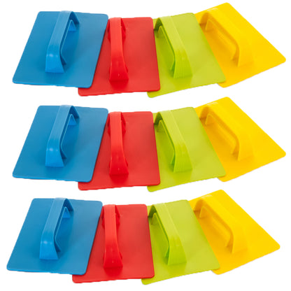 Miniland Multi-Color Mason Trowels - 12 Pack Assortment for Outdoor Play