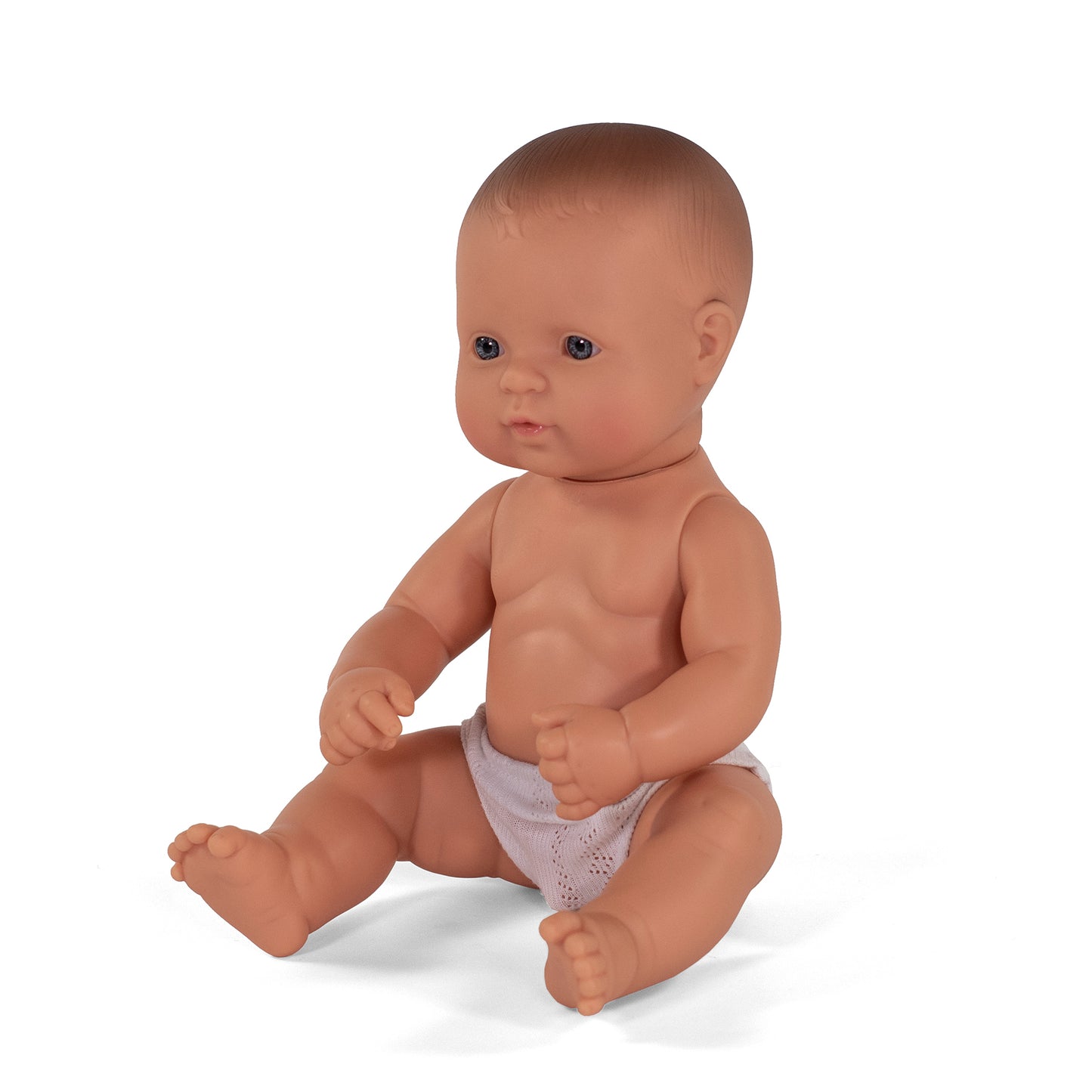 Miniland 12-5/8 inch Newborn Doll with Soft Vinyl Body