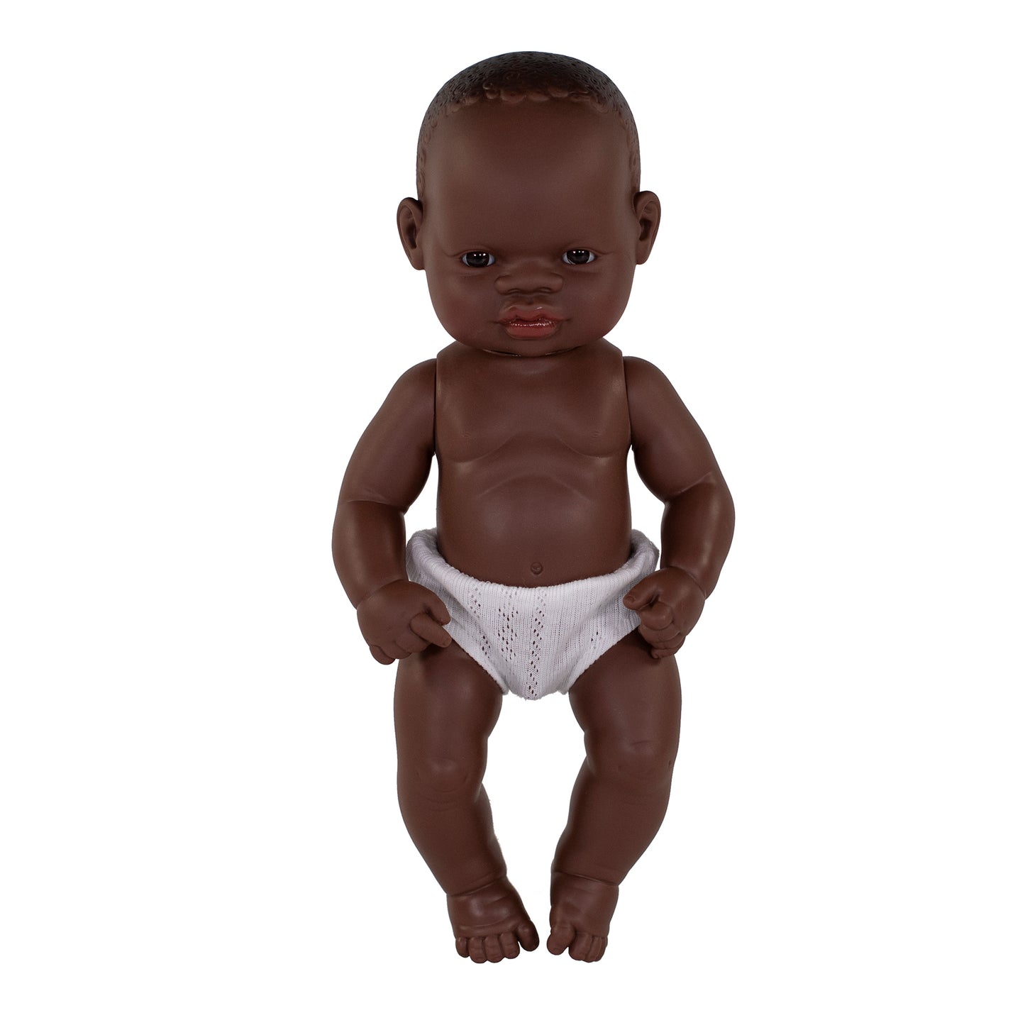 Miniland 12-5/8 Inch Newborn Doll with Soft Vinyl Body