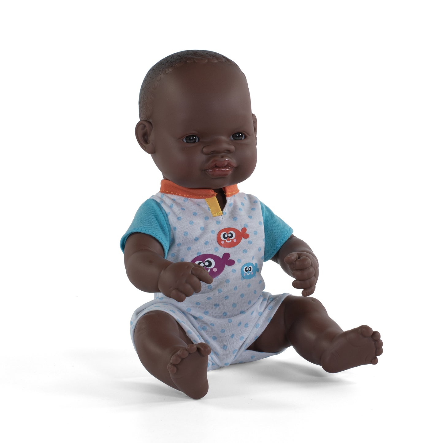 Miniland 12-5/8 Inch Newborn Doll with Soft Vinyl Body