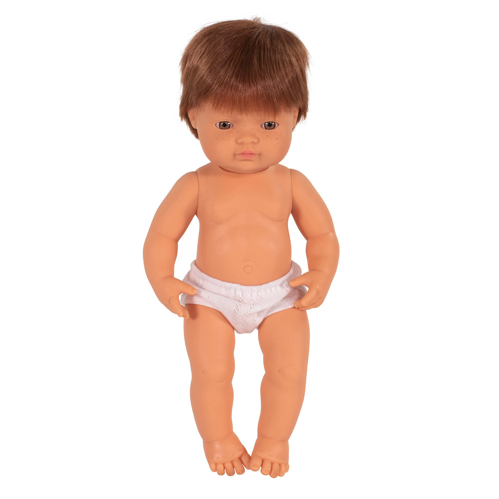 Miniland 15 inch Baby Doll - Red Hair