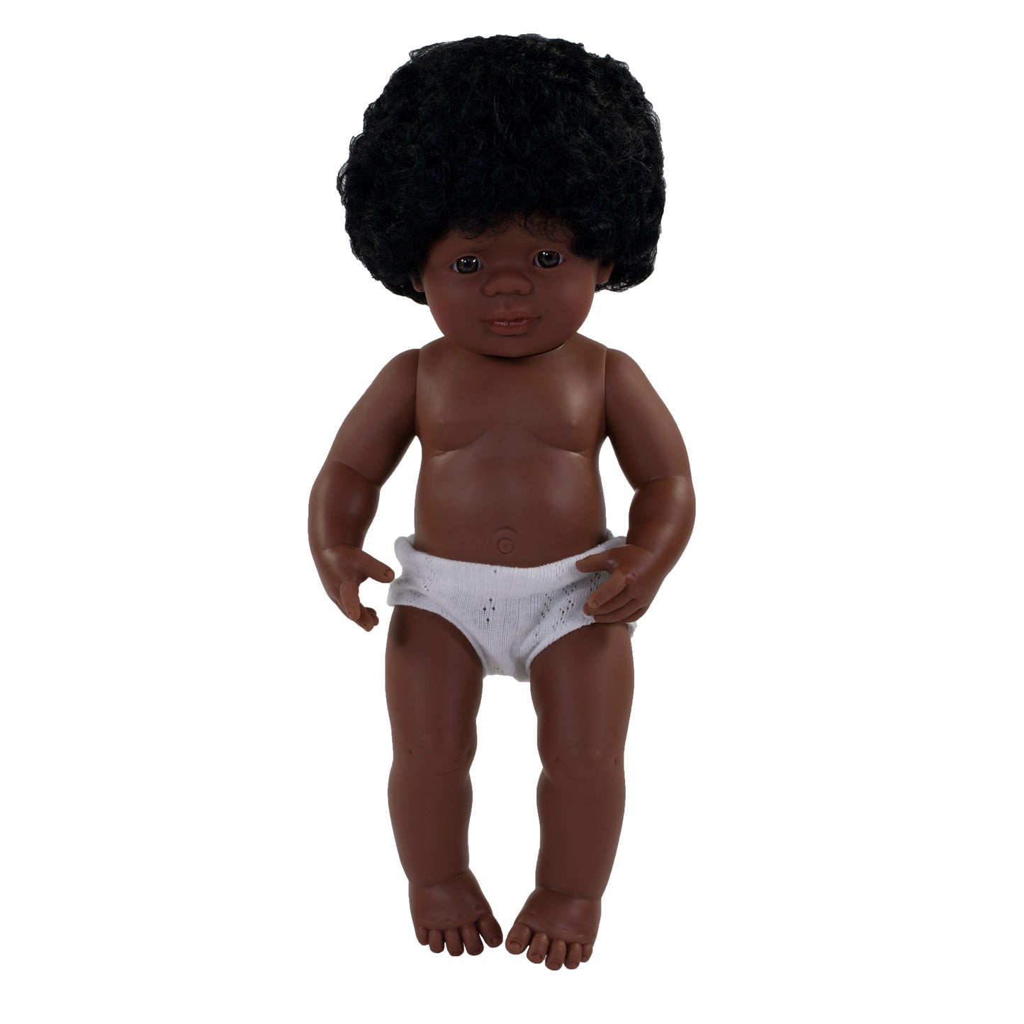 Miniland 15-inch Playful Pals Baby Doll - Dark Hair