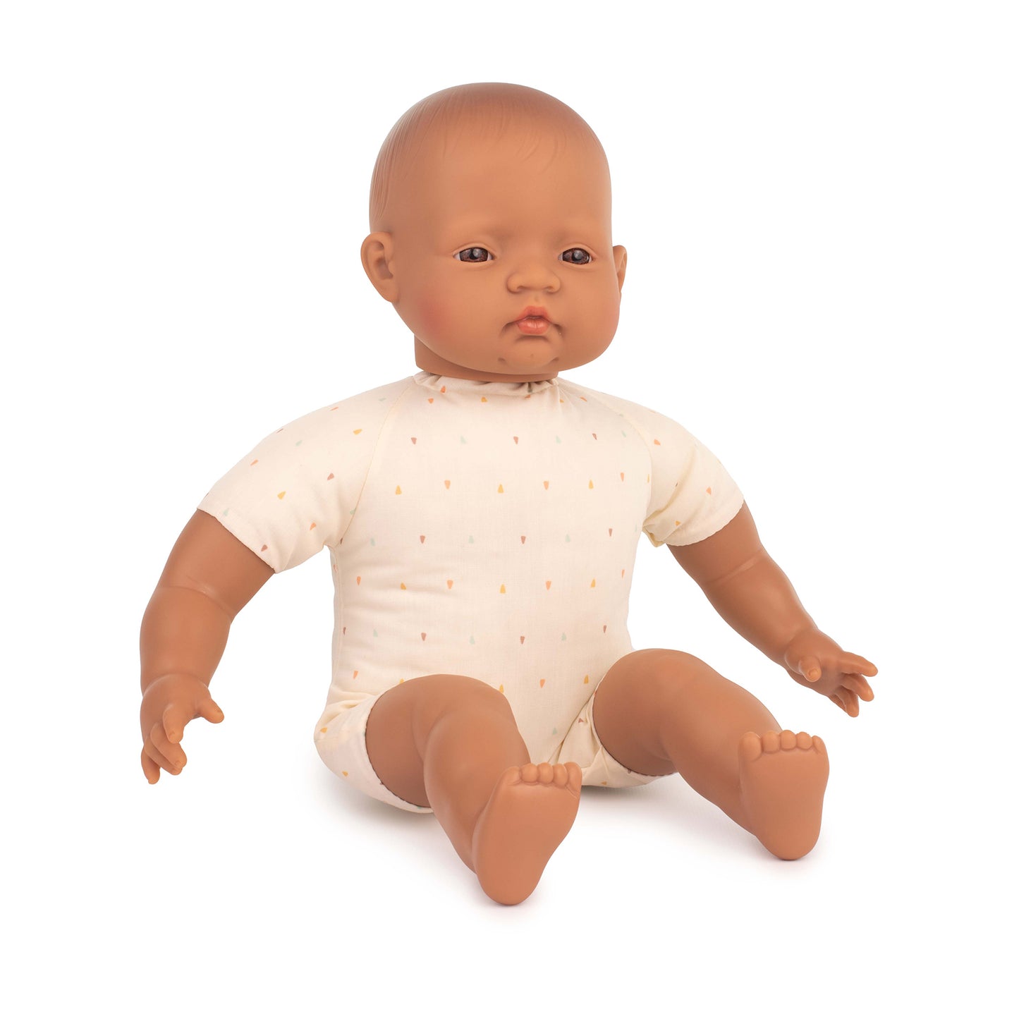 Miniland Soft Body 16-Inch Doll - Machine-Washable Onesie