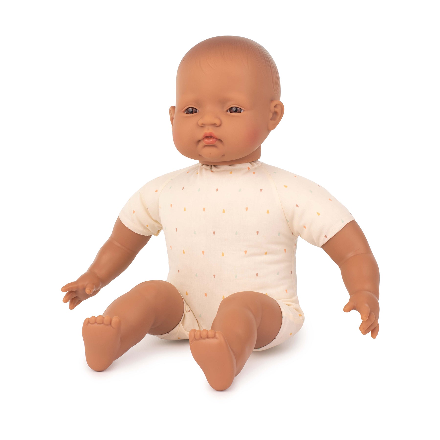 Miniland Soft Body 16-Inch Doll - Machine-Washable Onesie