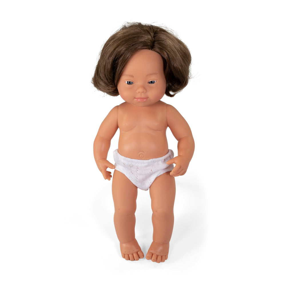 Miniland 15-inch Lifelike Playmate Doll - Soft Vanilla Scent