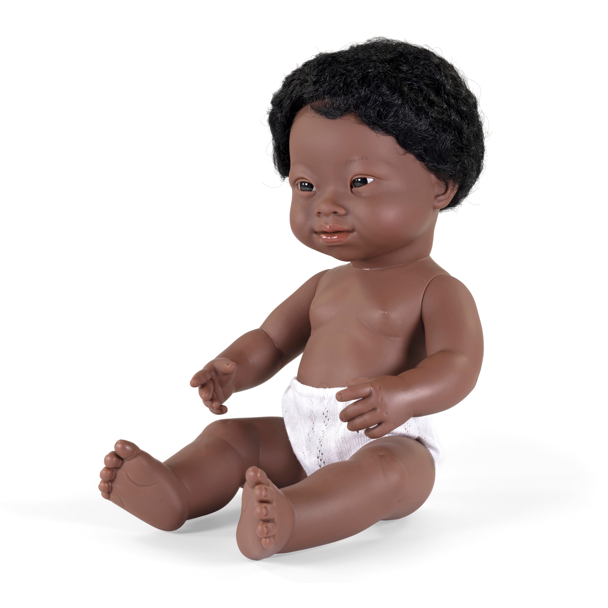 Miniland 15 inch Interactive Baby Doll with Soft Vinyl