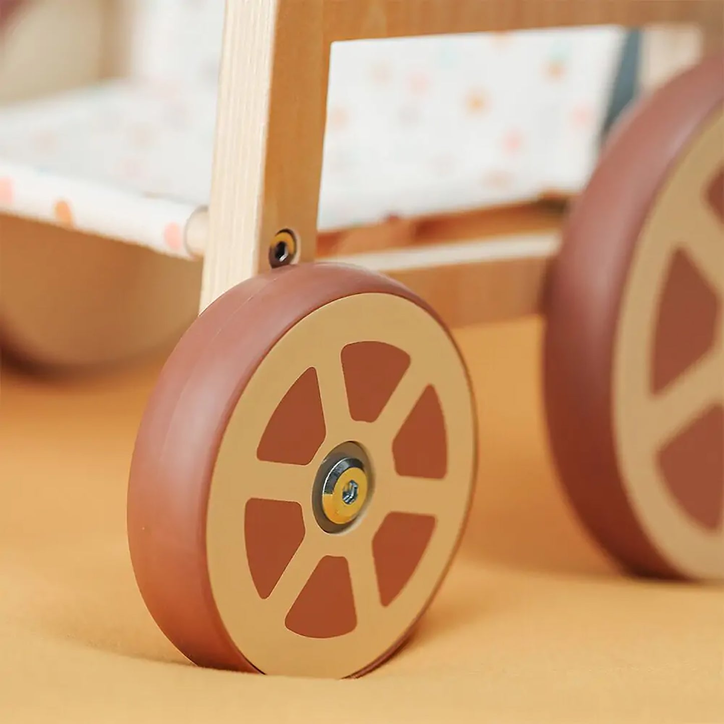 Miniland Eco-Friendly Wooden Wheelchair Doll Accessory