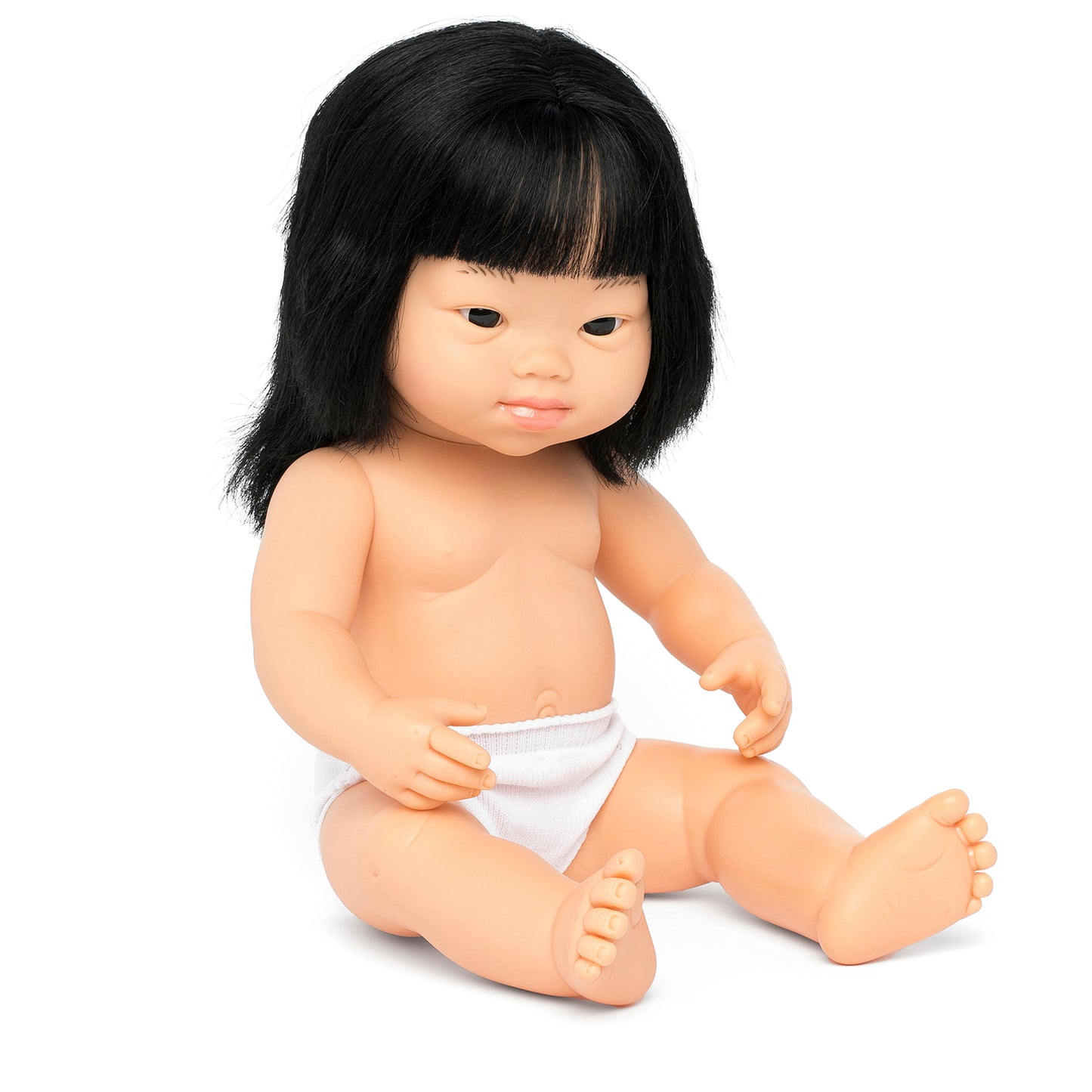 Miniland 15-inch Cuddly Baby Doll - Vanilla Scented