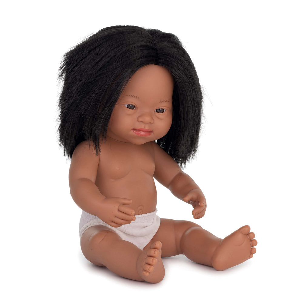 Miniland 15-inch Vanilla Scented Articulated Baby Doll