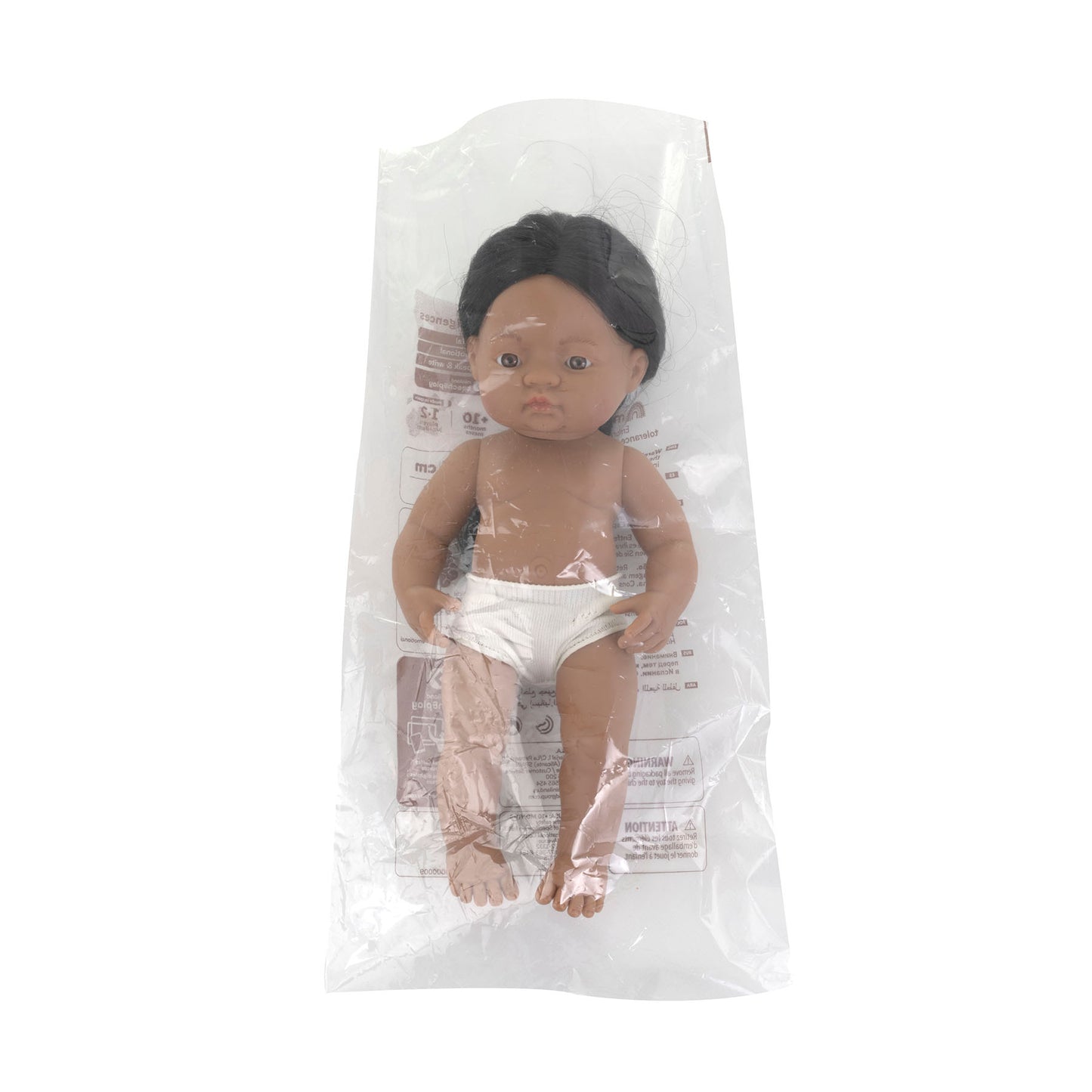 Miniland 15 inch Articulated Baby Doll - Playful Learning Companion