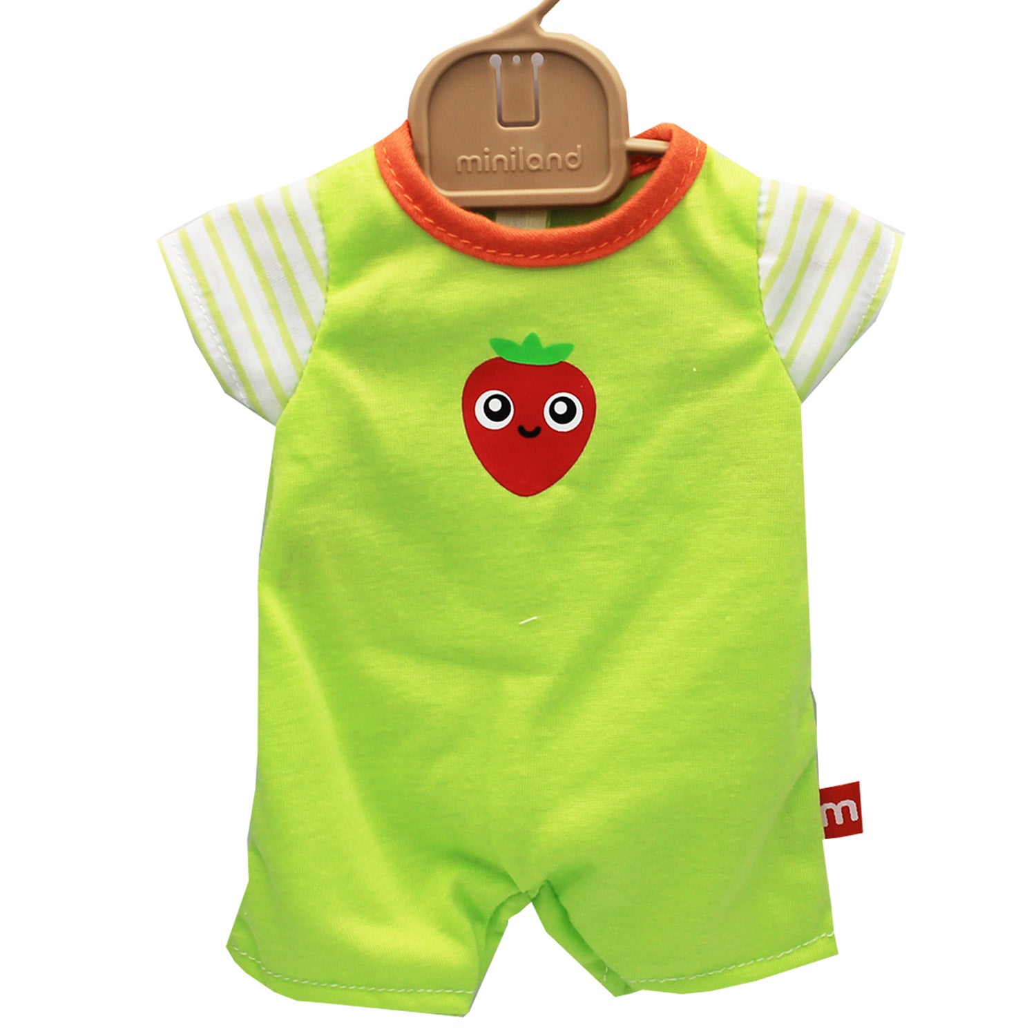 Miniland Warm Weather Green Boy Pajamas for Dolls