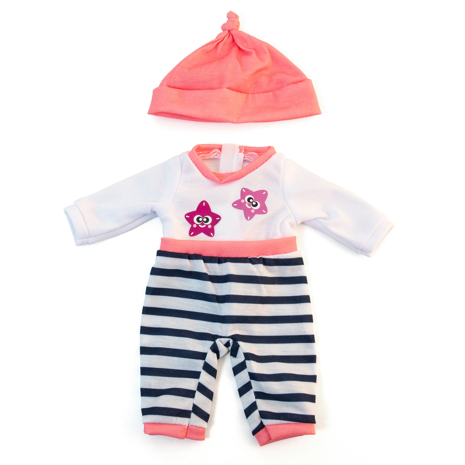 Miniland Cold Weather Salmon Pajamas for 12-5/8" Dolls