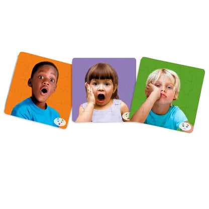 Miniland Emotions 6 Pack Jigsaw Puzzles - 25 pc