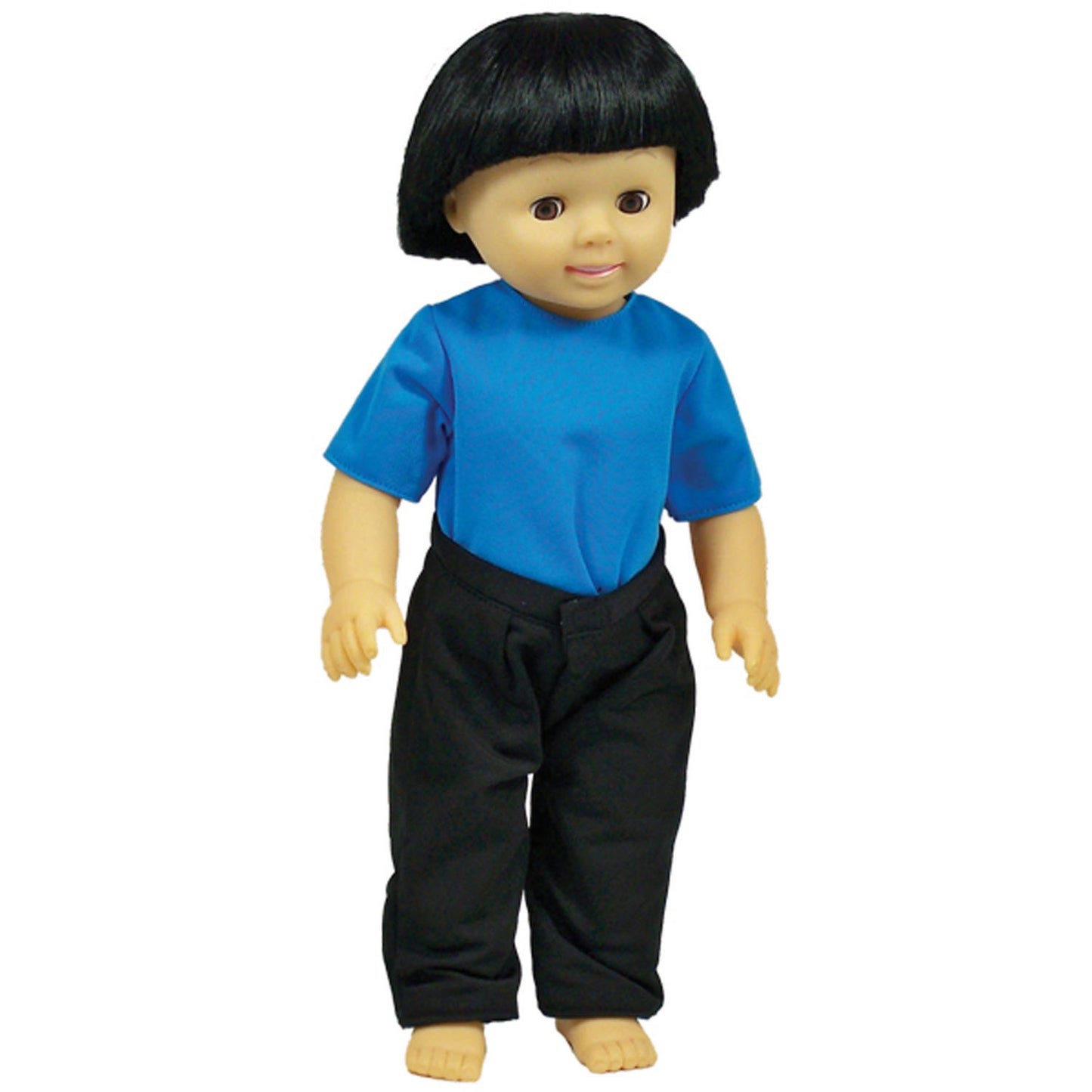 Get Ready Kids 16-inch Playful Pals Doll with Brunette Hair