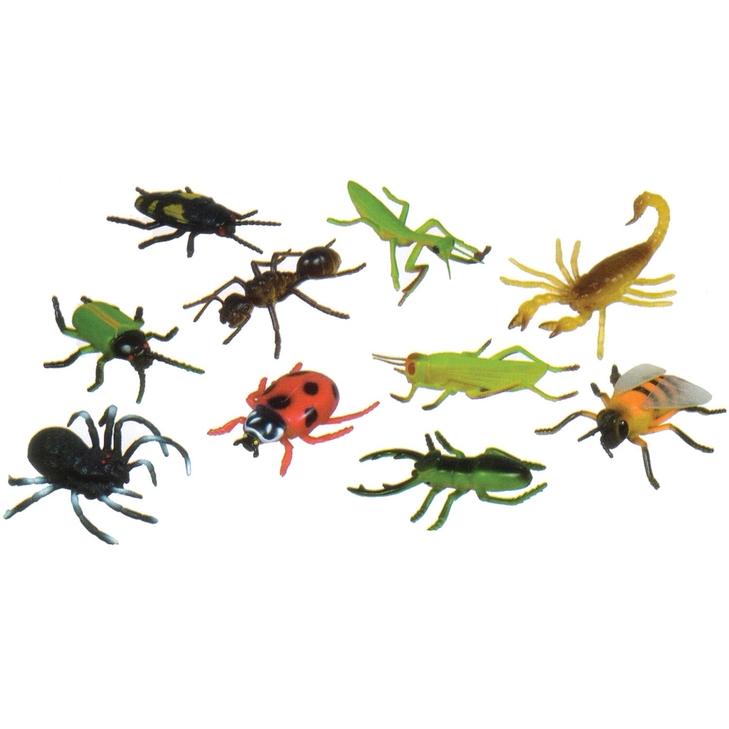 Get Ready Kids Realistic Insect Exploration Playset - 10 Pieces