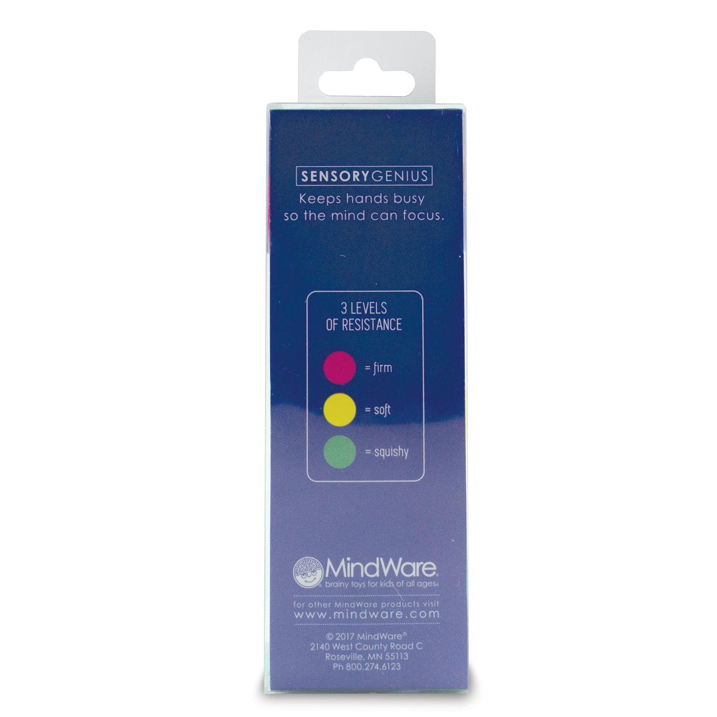 Sensory Genius Colorful Stress Relief Balls - 9 Pack