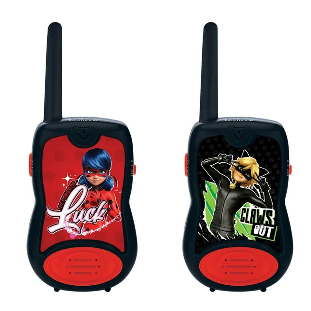 Miraculous Ladybug-Themed Walkie Talkies for Kids - Red and Black