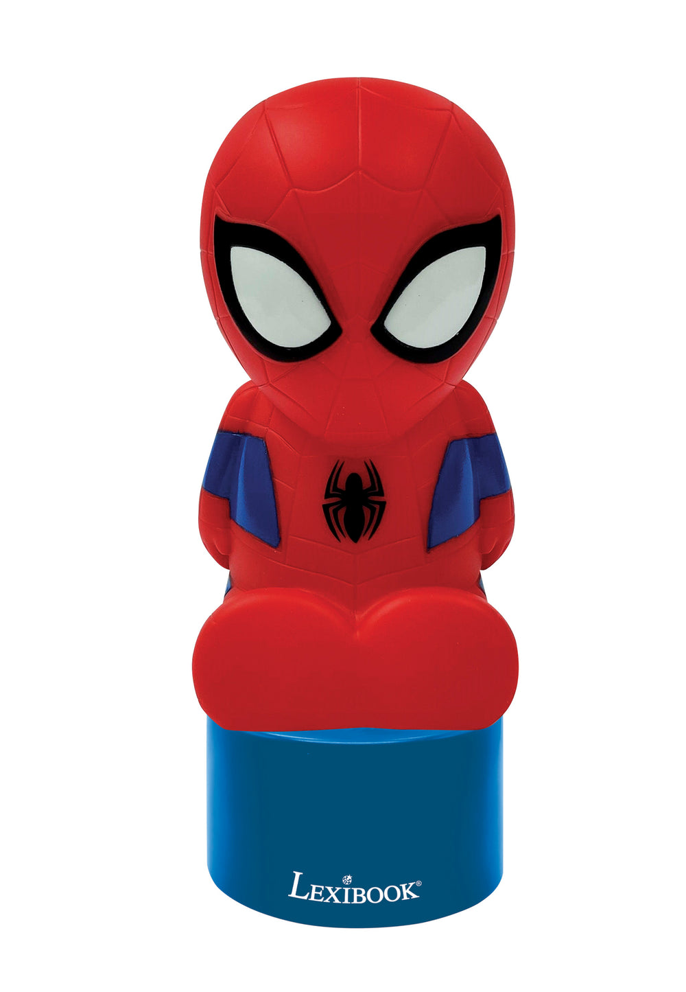 Marvel Spider-Man LED Nightlight and Speaker - Red and Blue