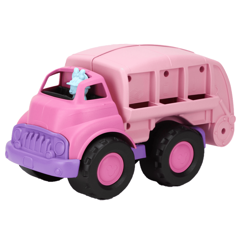 Green Toys Disney Minnie Mouse Pink Recycling Truck - Eco-Friendly Playset