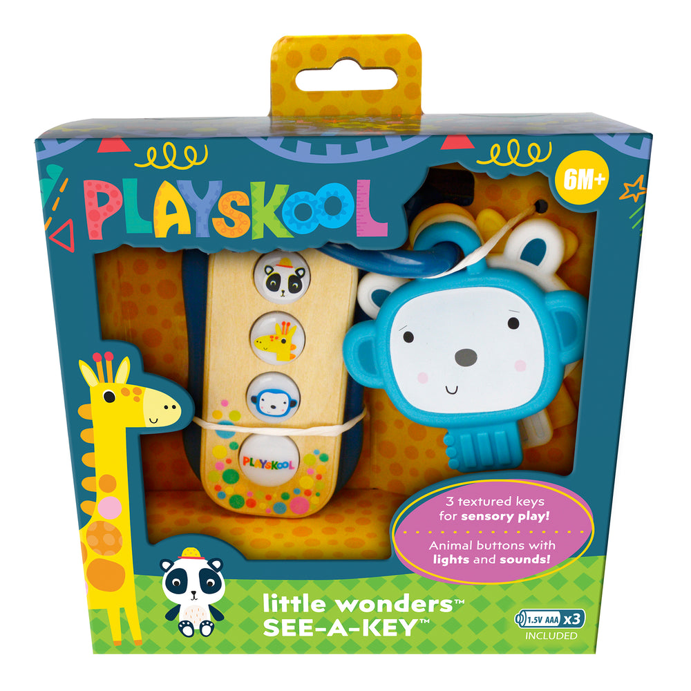 Playskool See-A-Key Toy Keys – Interactive Animal Sounds