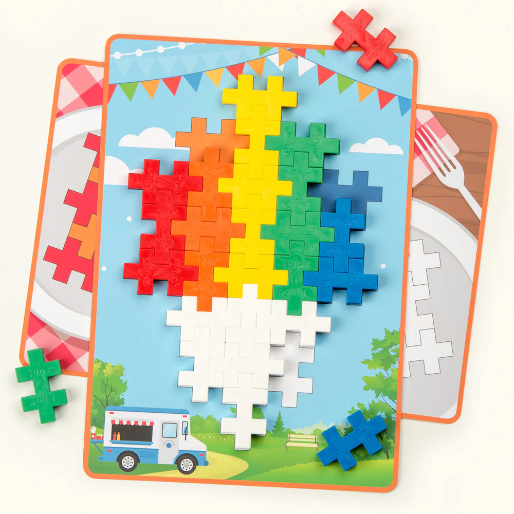 Plus-Plus Big Basic Picture Puzzle Set - 60 pc