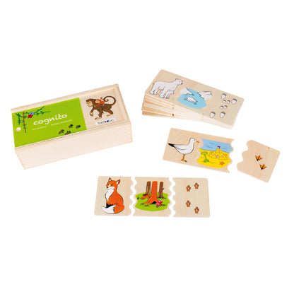 Beledic Cognito Animal Habitats Wooden Puzzle - 30 pc