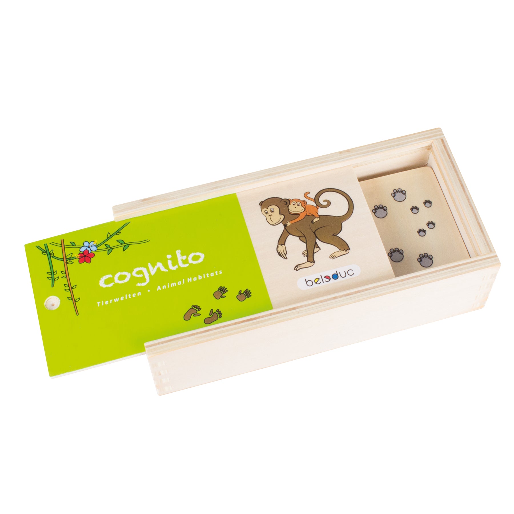 Beledic Cognito Animal Habitats Wooden Puzzle - 30 pc