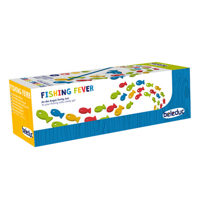 Beleduc Fishing Fever Colorful Wooden Fishing Game