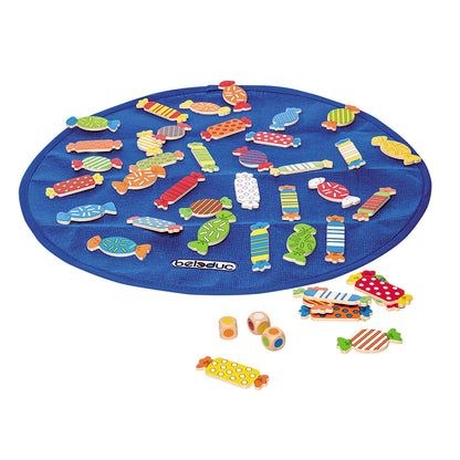 Beleduc Candy Game Colorful Wooden Memory Challenge