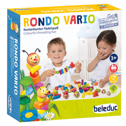 Beleduc Rondo Vario Game - Educational Color and Shape Matching Toy