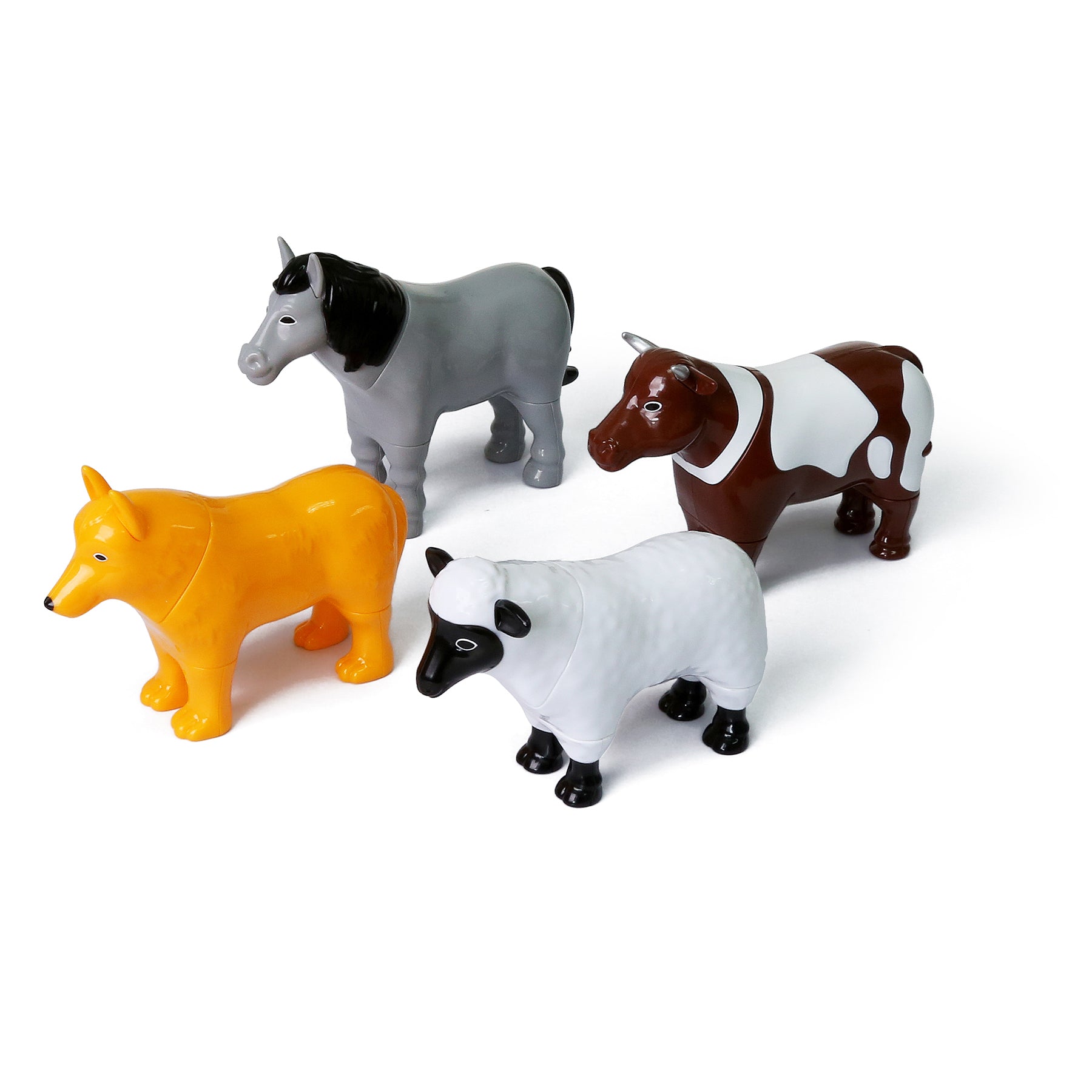 Popular Playthings Magnetic Mix or Match Farm Animals Set