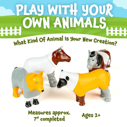 Popular Playthings Magnetic Mix or Match Farm Animals Set