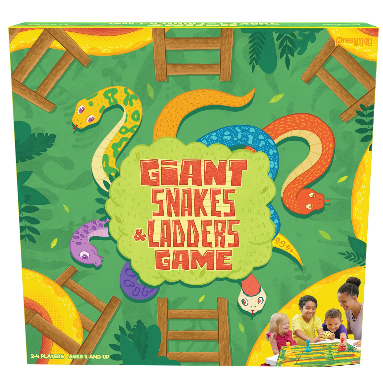 Pressman Giant Snakes & Ladders Board Game