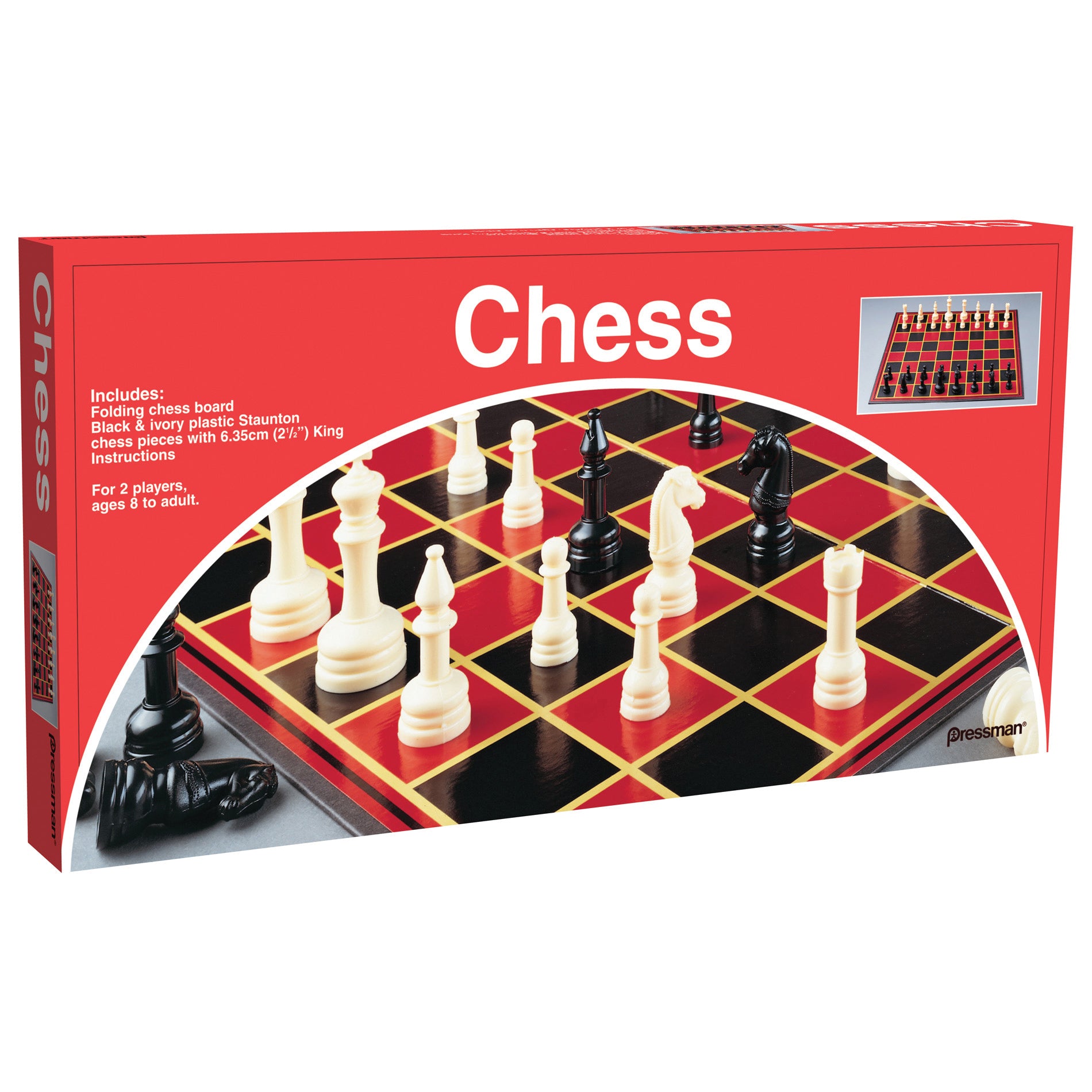 Pressman Chess Strategy Board Game, Triple Pack Edition