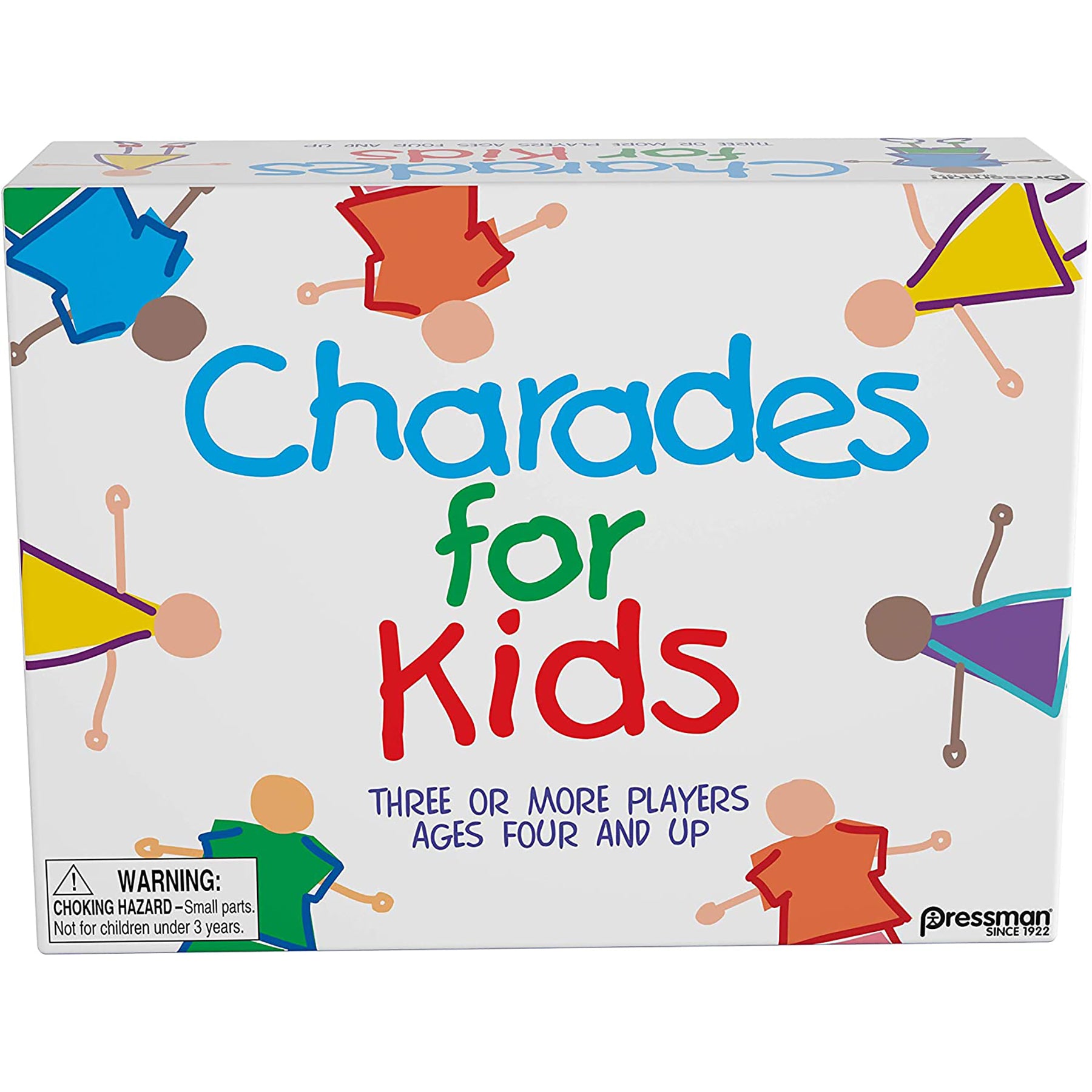 Pressman Charades for Kids - Family Friendly Party Game