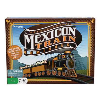 Pressman Mexican Train Dominoes Game Set