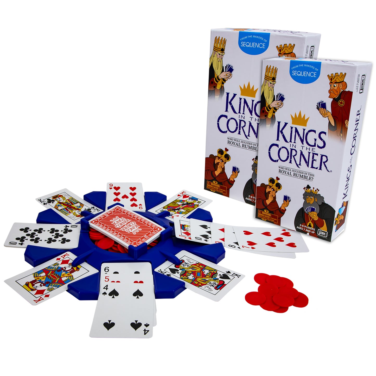 JAX Ltd. King's in the Corner Dual Pack Card Game