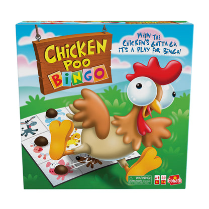 Goliath Chicken Poo Bingo Family Board Game