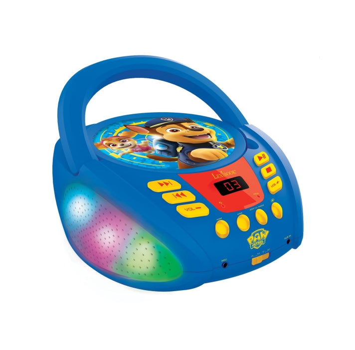 Paw Patrol Bluetooth CD Player with Voice-Changing Effects