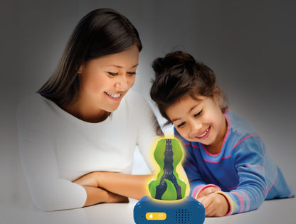 Lexibook Dinosaur Themed Digital Alarm Clock with Nightlight - Green