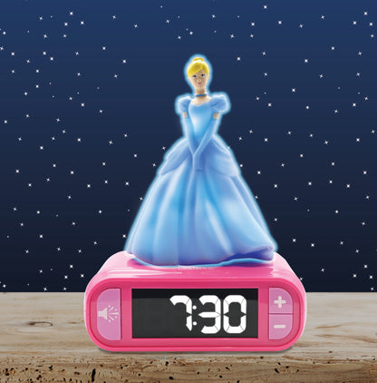 Disney Princess Enchanted Digital Alarm Clock with Nightlight