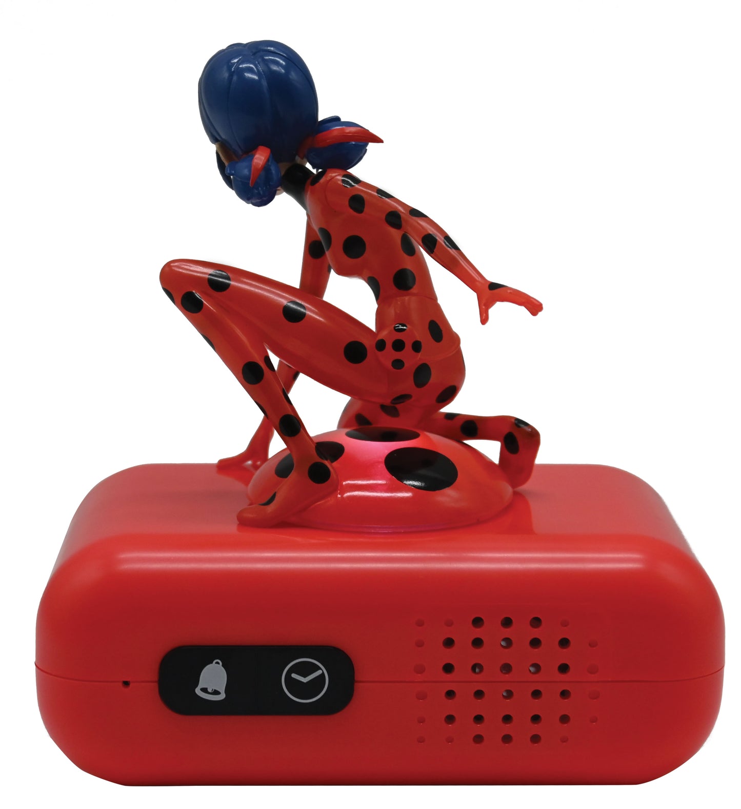 Miraculous Ladybug Digital Alarm Clock with Nightlight - Red