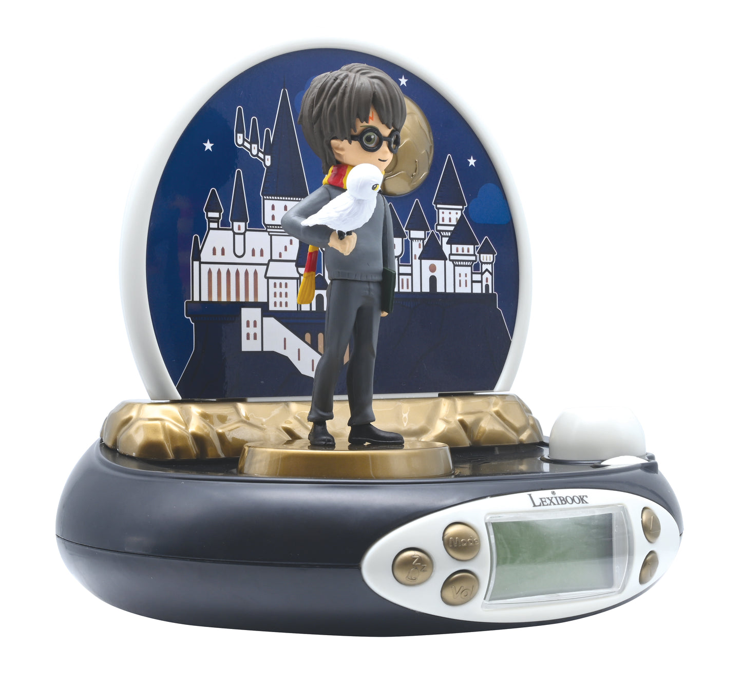 Harry Potter Themed 3D Projector Alarm Clock with Magical Sounds