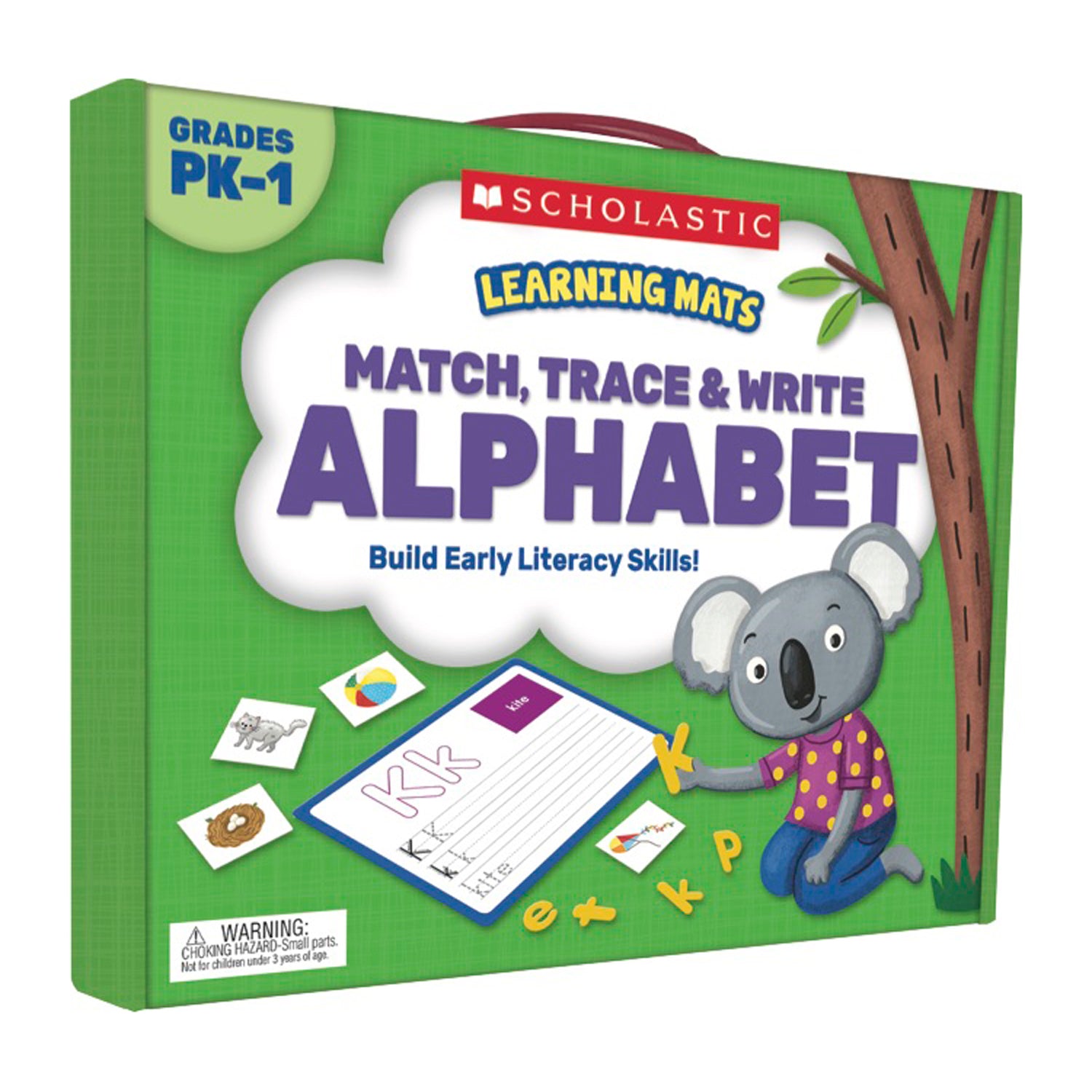 Scholastic Learning Mats: Alphabet Adventures - PreK-1 Educational Toy