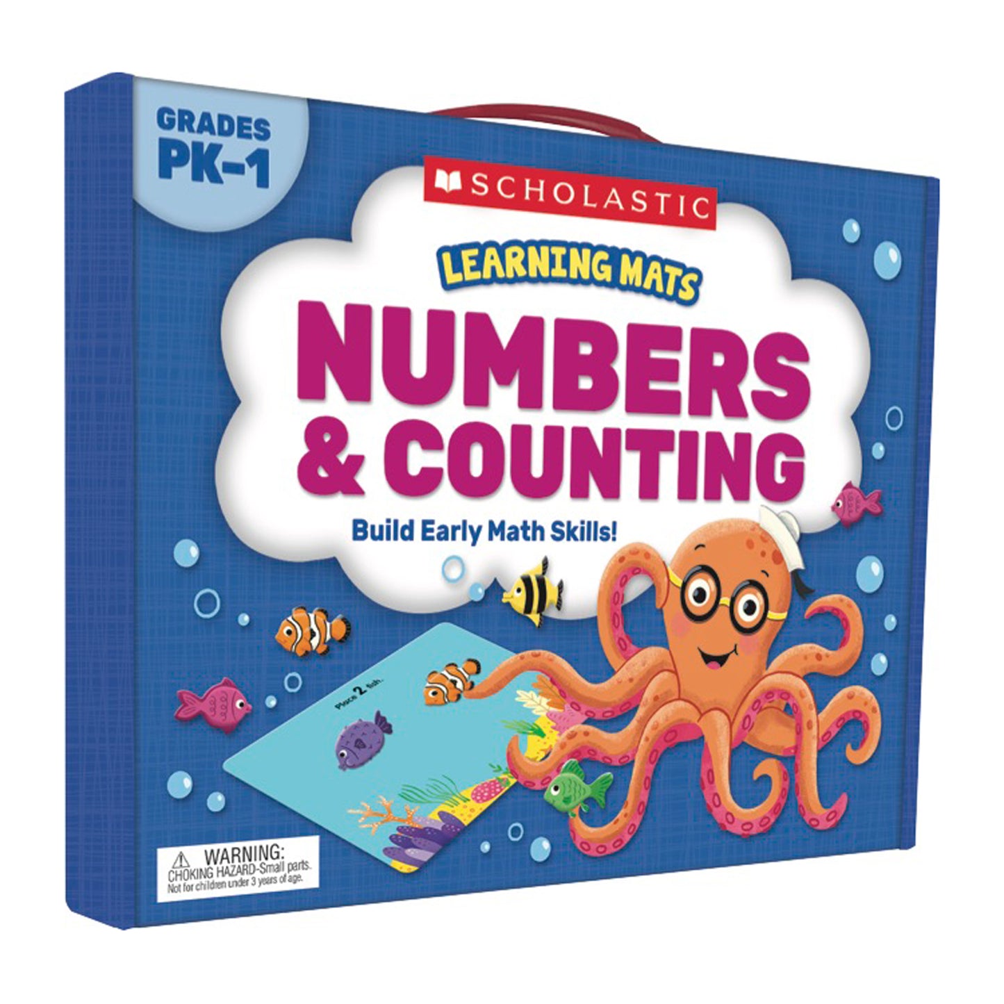 Scholastic Learning Mats: Numbers & Counting Playset - Grades PreK-1