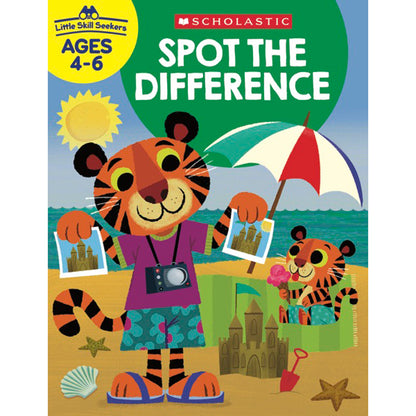 Scholastic Little Skill Seekers - Spot the Difference Activity Book - Pack of 6