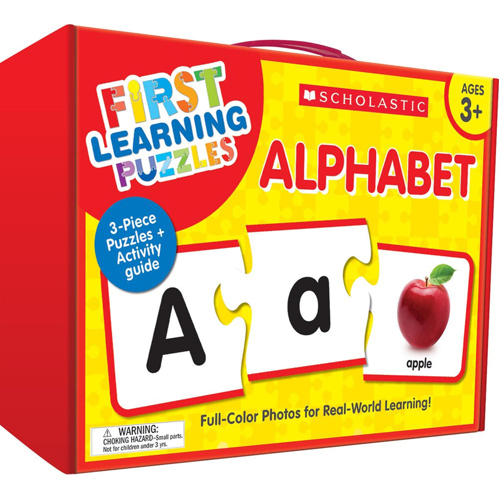 Scholastic First Learning Puzzles: Alphabet