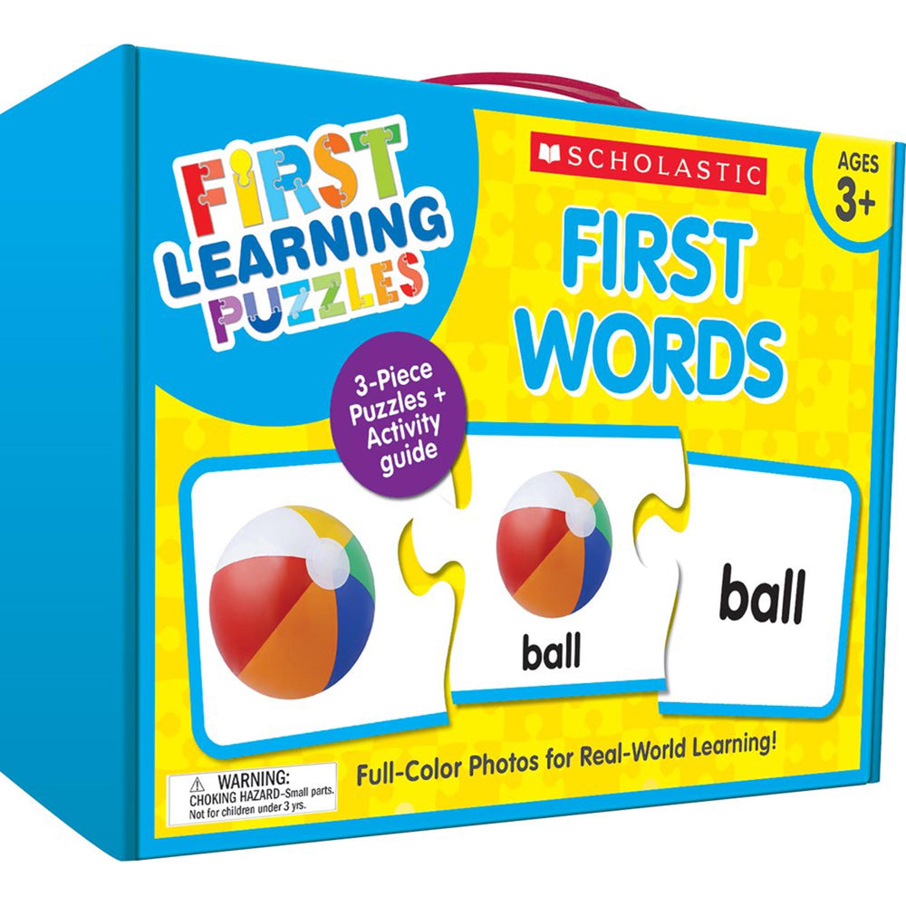 Scholastic First Learning Puzzles: First Words - Educational Toy