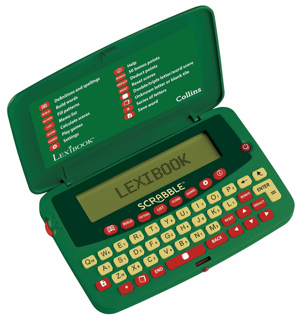 Scrabble Electronic Dictionary with Built-in Word Games