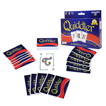 SET Family Games Quiddler Dual Word Card Game Pack